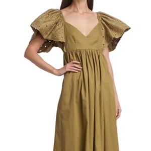 En Saison Barnette Eyelet Maxi Dress